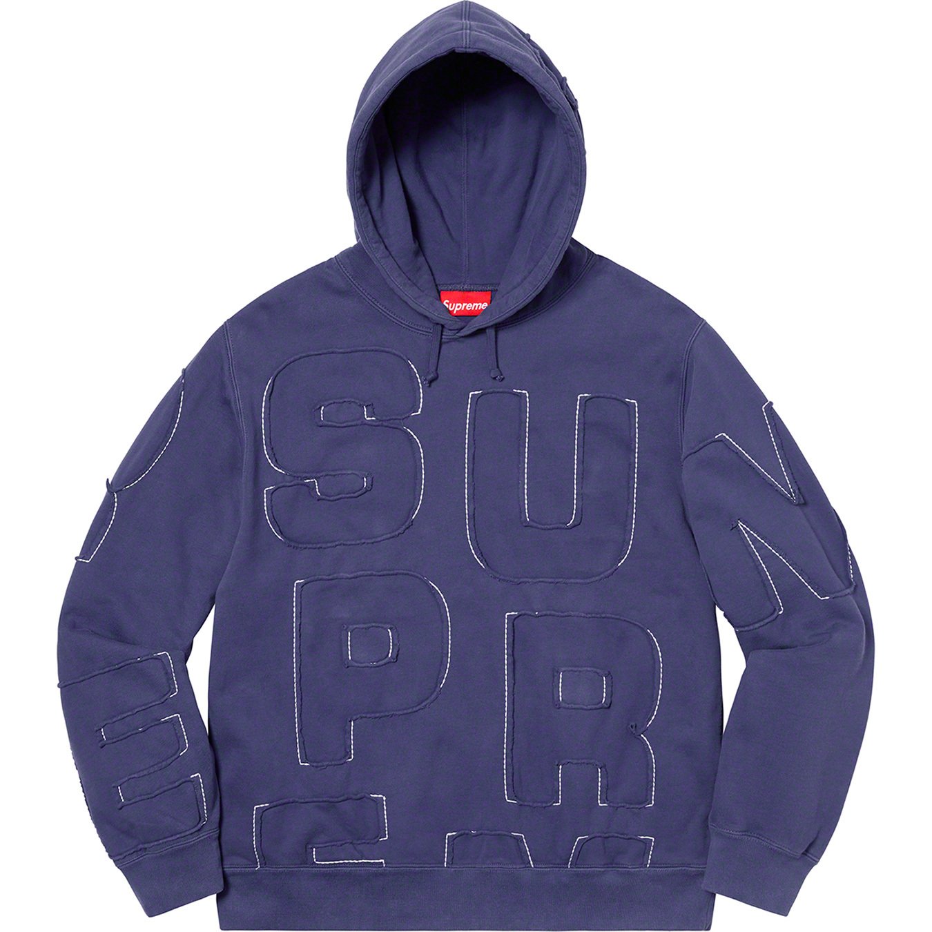 Cutout Letters Hooded Sweatshirt - spring summer 2020 - Supreme