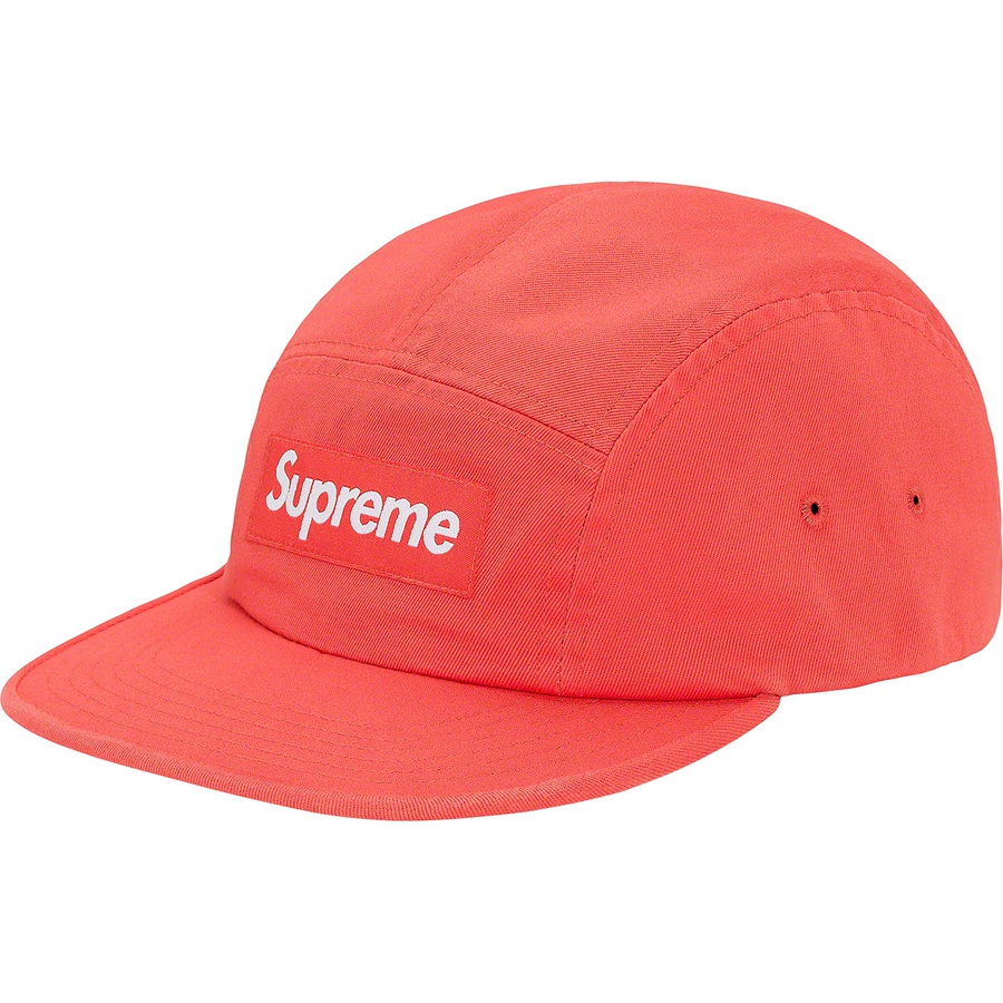 Details on Washed Chino Twill Camp Cap Peach from spring summer 2020 (Price is $54)