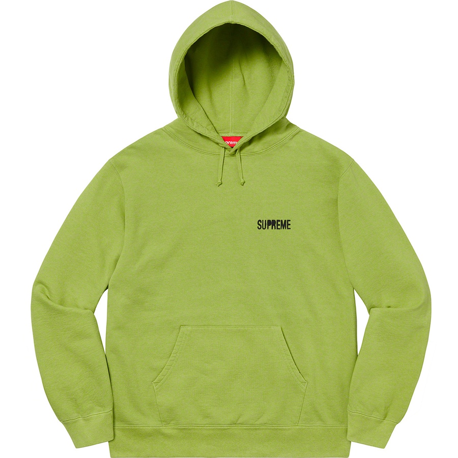 Details on Restless Youth Hooded Sweatshirt Lime from spring summer
                                                    2020 (Price is $158)