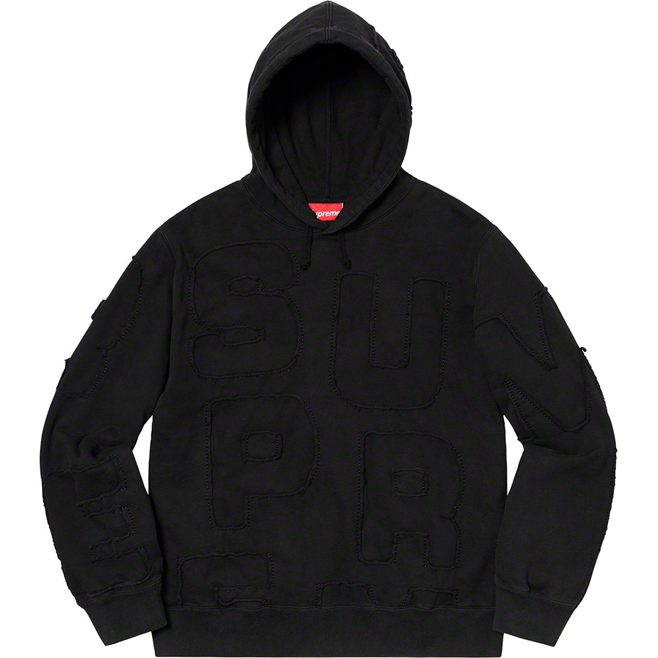 Cutout Letters Hooded Sweatshirt - spring summer 2020 - Supreme