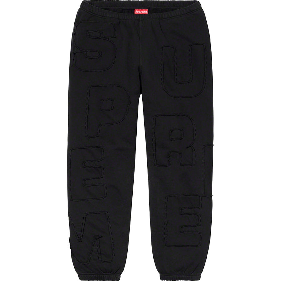 Details on Cutout Letters Sweatpant Black from spring summer
                                                    2020 (Price is $168)