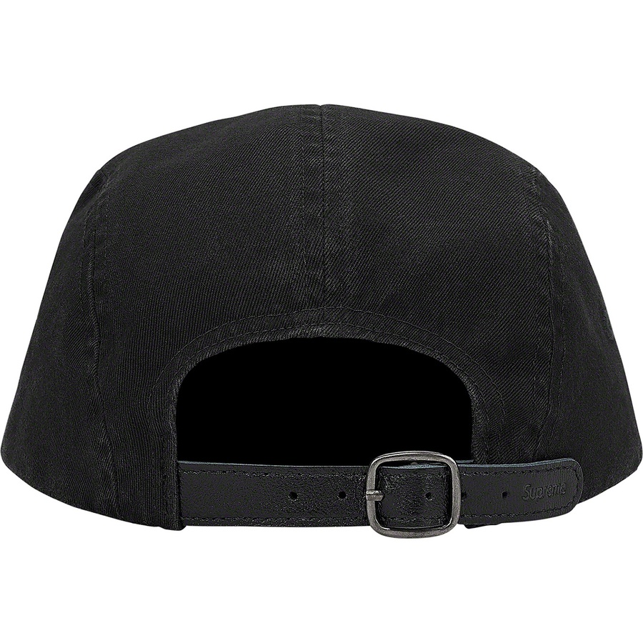 Details on Washed Chino Twill Camp Cap Black from spring summer 2020 (Price is $54)