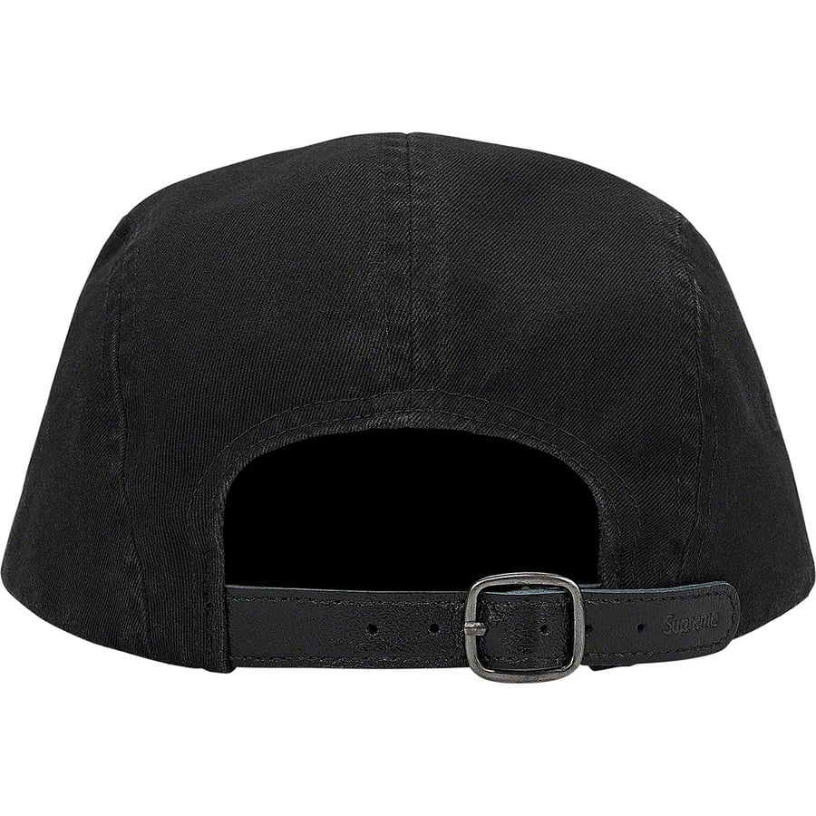 Details on Washed Chino Twill Camp Cap Black from spring summer
                                                    2020 (Price is $54)