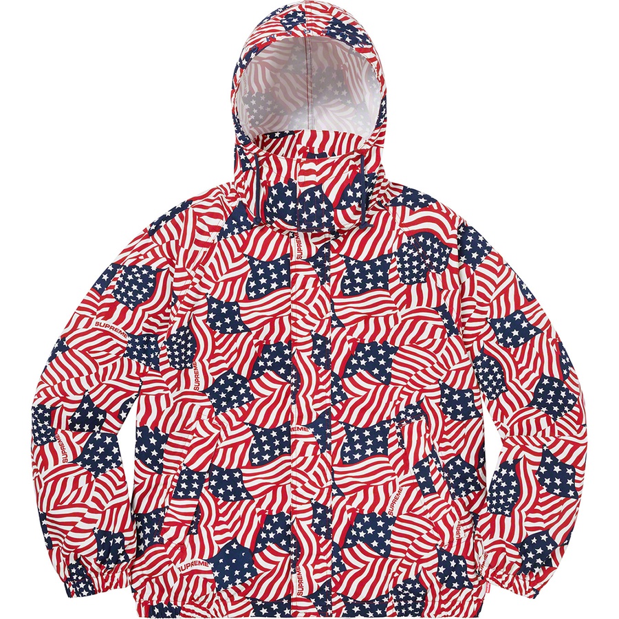 Details on Raglan Court Jacket Flags from spring summer
                                                    2020 (Price is $198)