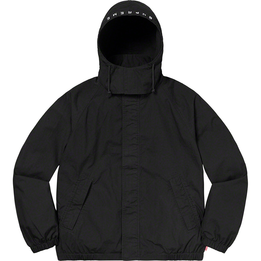Supreme Raglan Court Jacket (SS20) - Black - $198