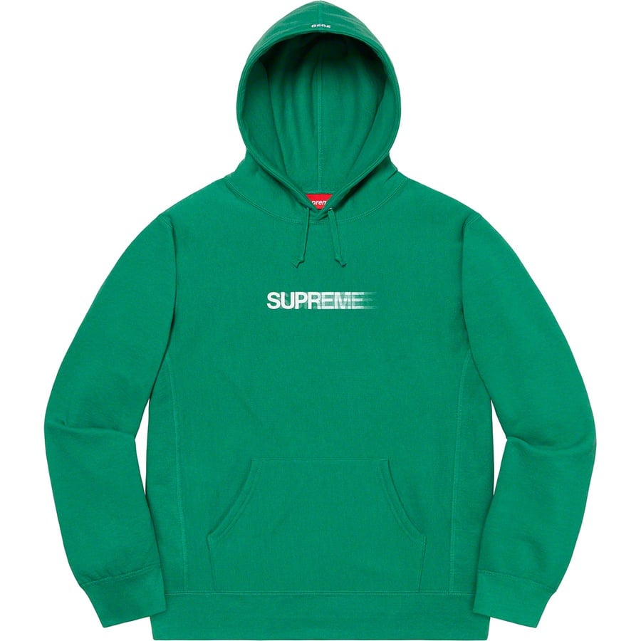 Motion Logo Hooded Sweatshirt Light Pine