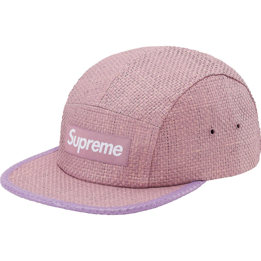 Details on Raffia Camp Cap Purple from spring summer 2020 (Price is $48)