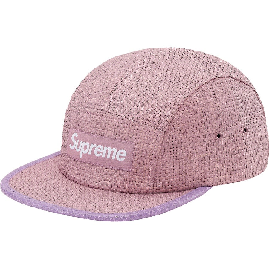 Details on Raffia Camp Cap Purple from spring summer
                                                    2020 (Price is $48)