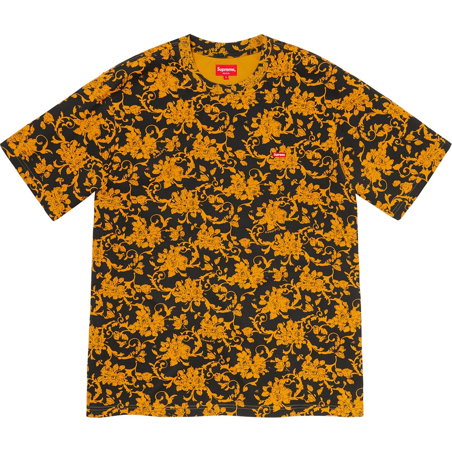 Details on Small Box Tee 1 Black Floral from spring summer 2020 (Price is $58)