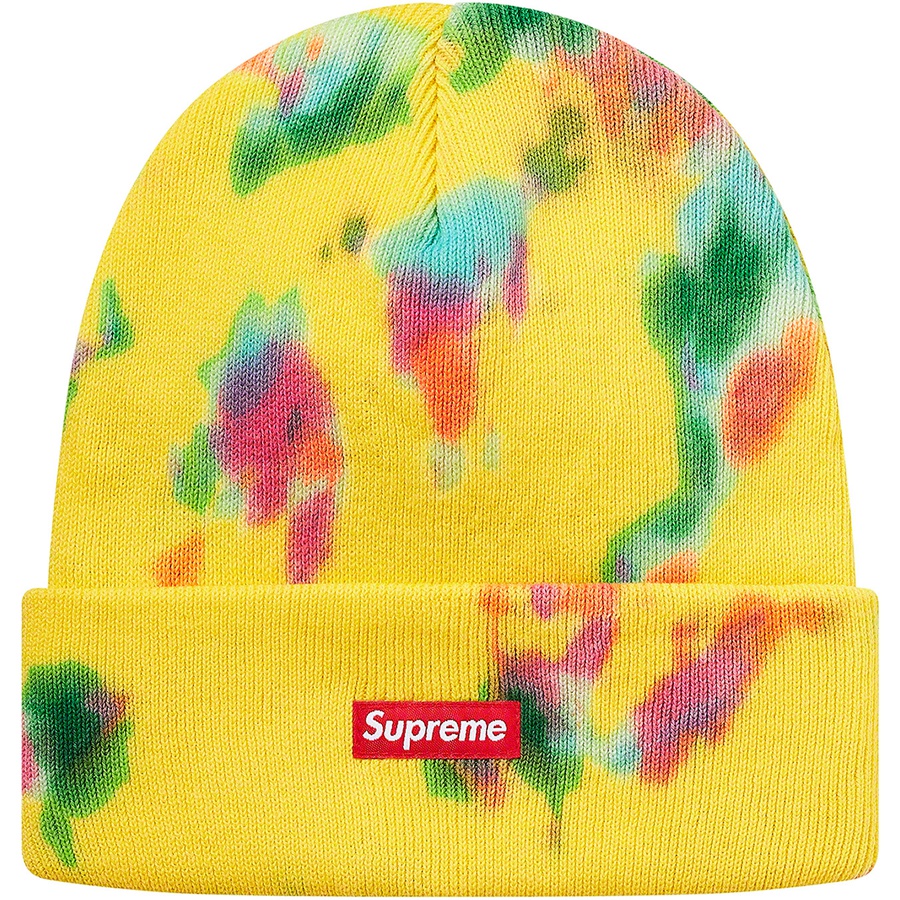 Details on Splatter Dyed Beanie Yellow from spring summer
                                                    2020 (Price is $36)