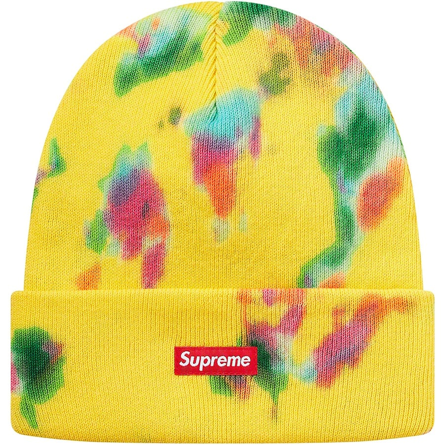 Details on Splatter Dyed Beanie Yellow from spring summer
                                                    2020 (Price is $36)