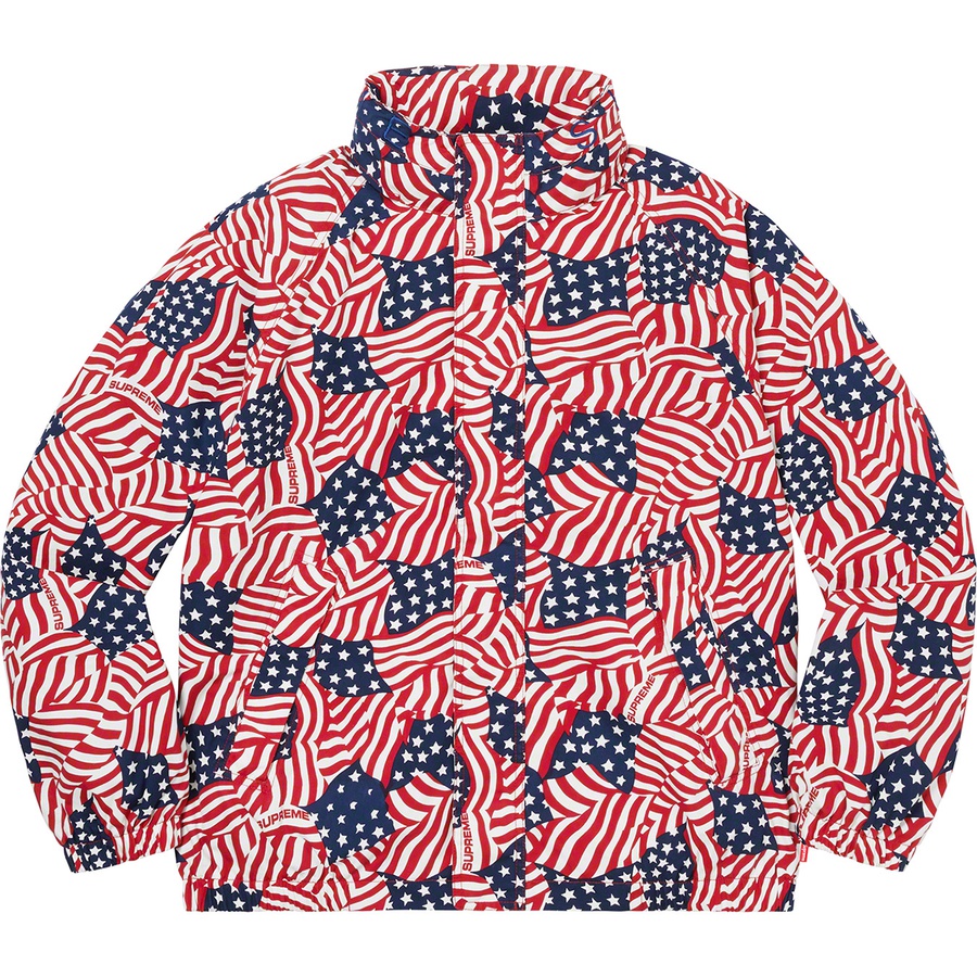 Details on Raglan Court Jacket Flags from spring summer
                                                    2020 (Price is $198)