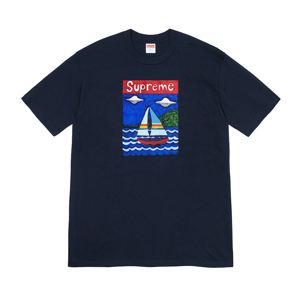 supreme  Sailboat Tee  Spring Tee