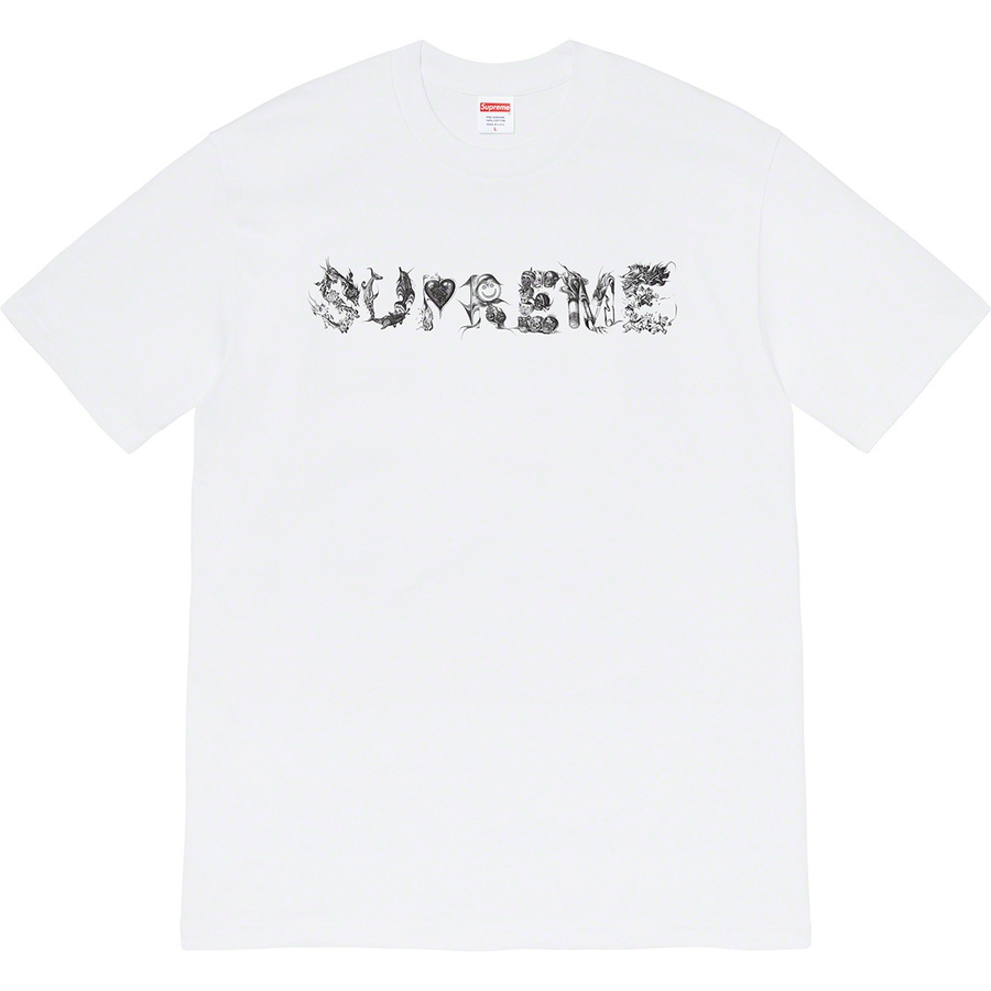 Details on Morph Tee White from spring summer
                                                    2020 (Price is $40)