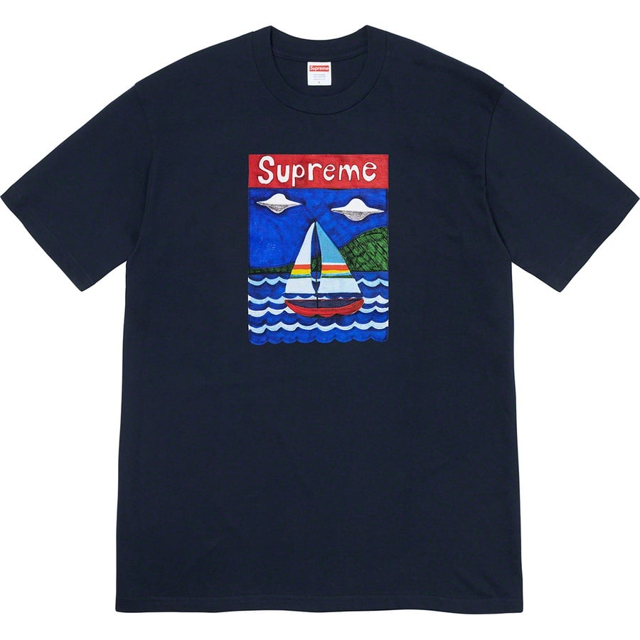 Details on Sailboat Tee Navy from spring summer
                                                    2020 (Price is $38)