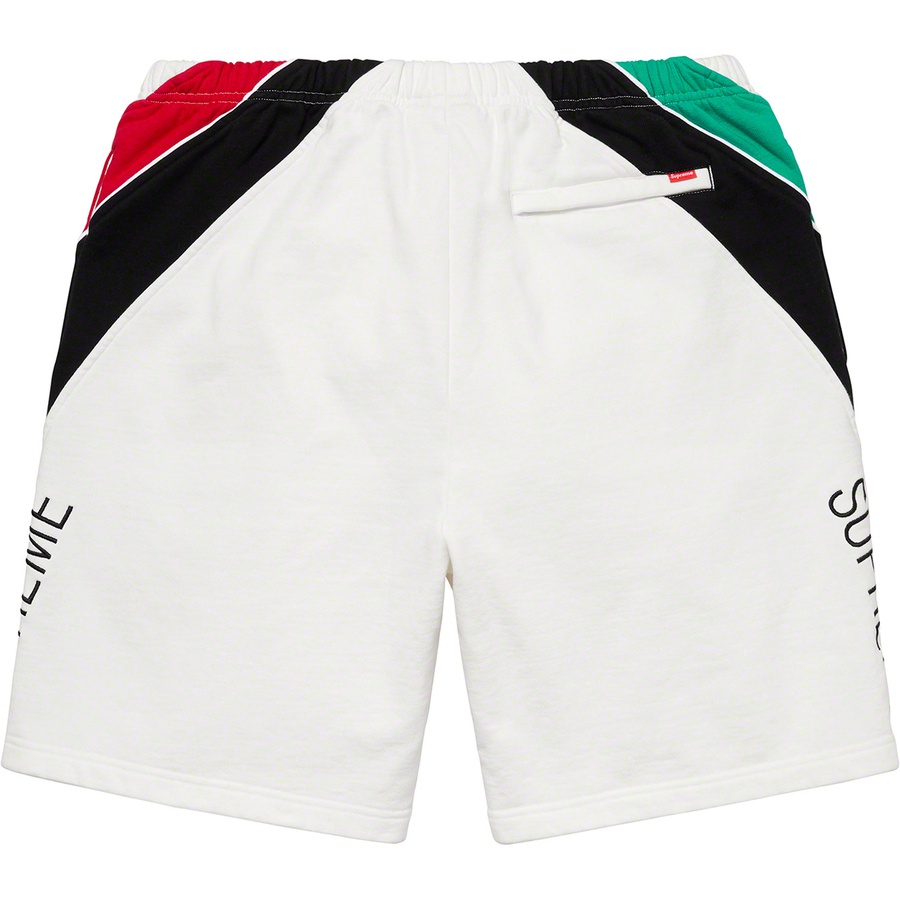 Details on Milan Sweatshort White from spring summer
                                                    2020 (Price is $118)