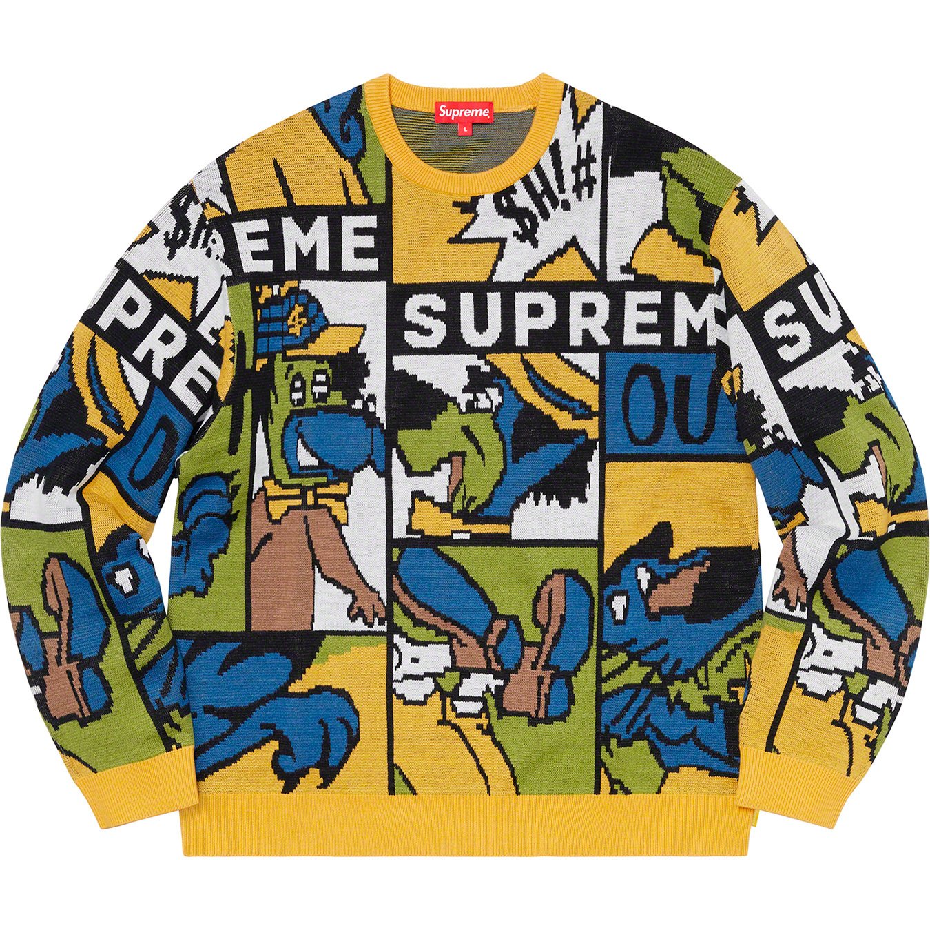 Cartoon Sweater - spring summer 2020 - Supreme