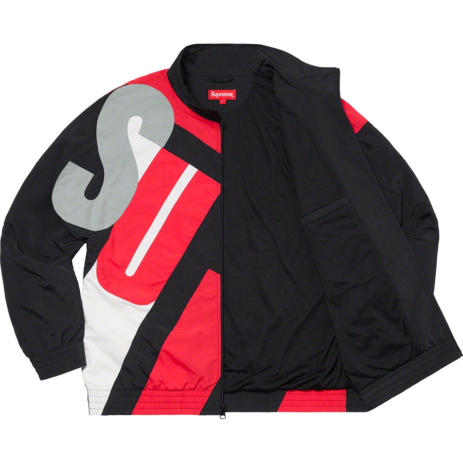 Details on Big Letter Track Jacket Black from spring summer
                                                    2020 (Price is $188)
