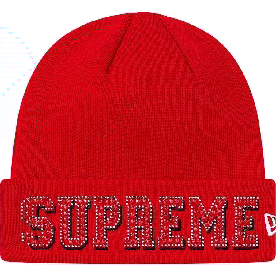 Supreme New Era Gems Beanie (SS20) - Red - $38