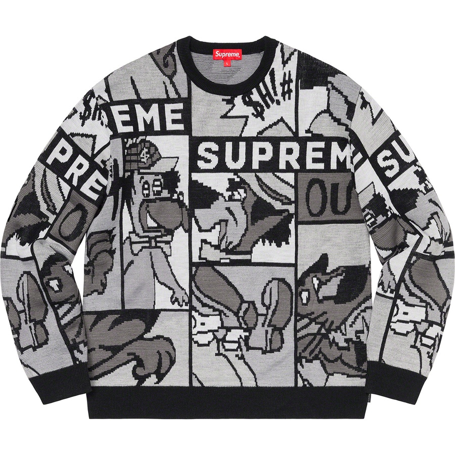 Details on Cartoon Sweater Black from spring summer
                                                    2020 (Price is $158)