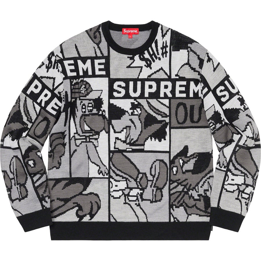 Details on Cartoon Sweater Black from spring summer
                                                    2020 (Price is $158)