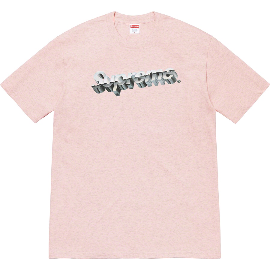 Details on Chrome Logo Tee Heather Pink from spring summer 2020 (Price is $38)