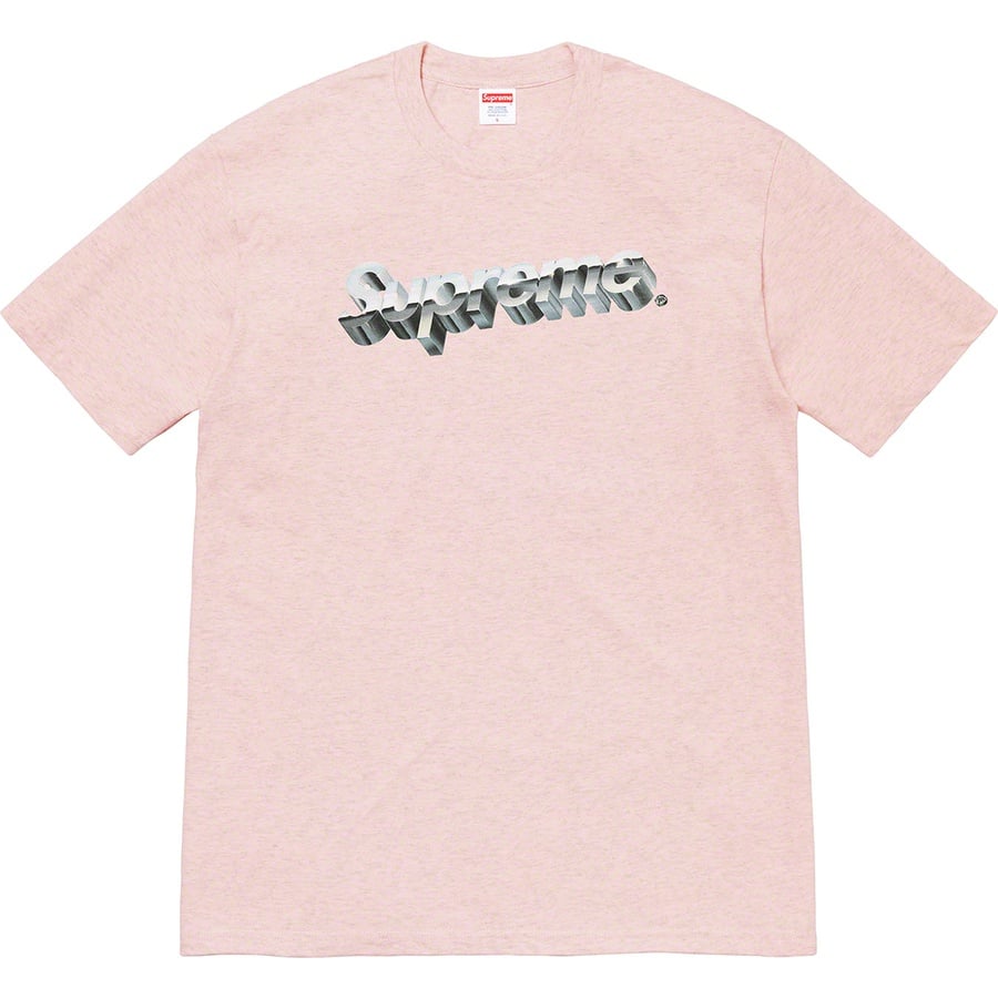 Details on Chrome Logo Tee Heather Pink from spring summer
                                                    2020 (Price is $38)