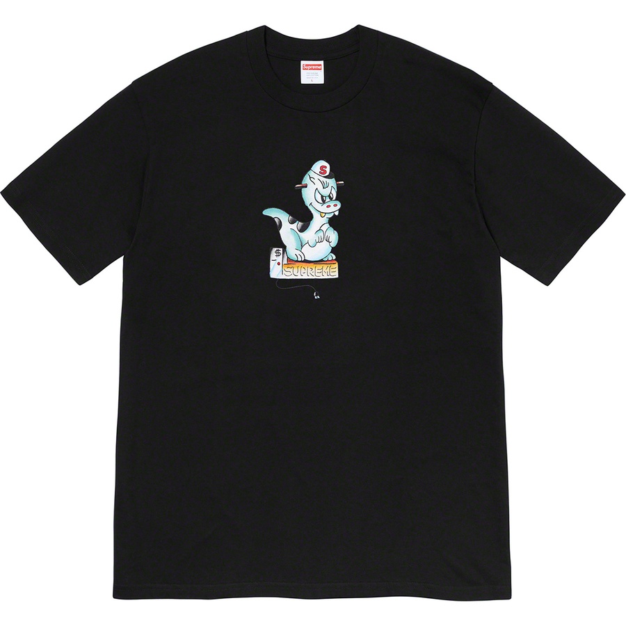 Details on Dinosaur Tee Black from spring summer 2020 (Price is $38)