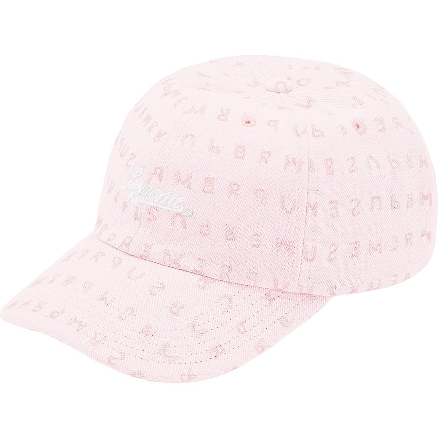 Details on Jacquard Logos Denim 6-Panel Pink from spring summer
                                                    2020 (Price is $48)