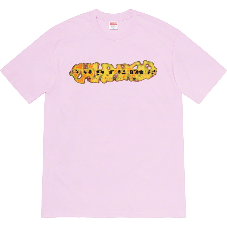 Details on Everything Is Shit Tee Light Purple from spring summer 2020 (Price is $38)