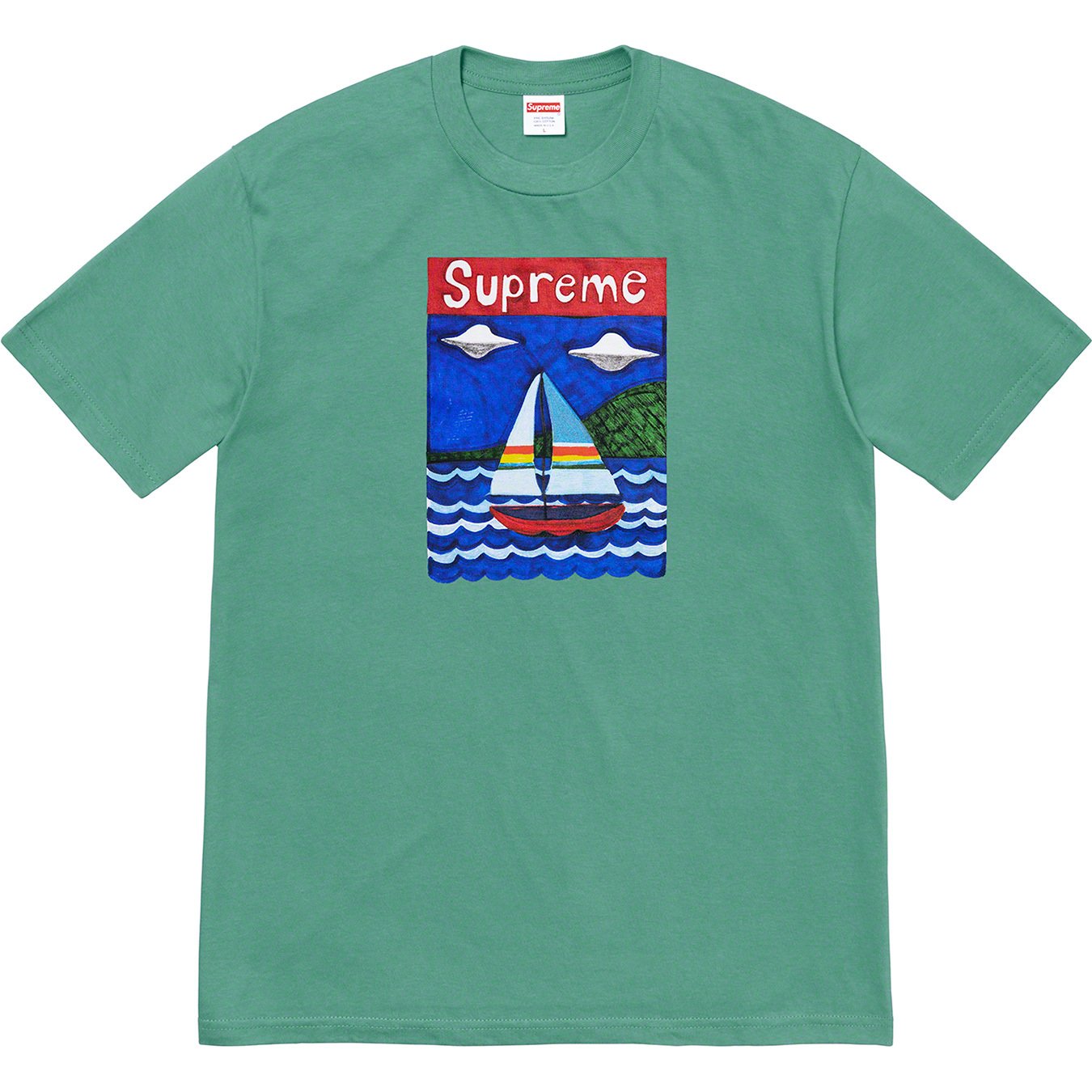 supreme  Sailboat Tee  Spring Tee