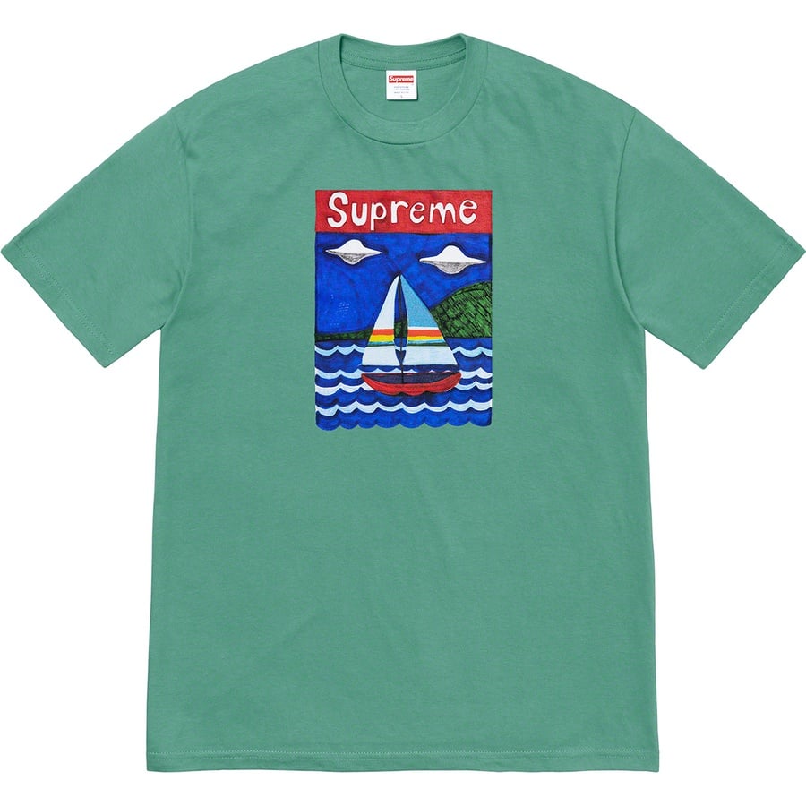 Details on Sailboat Tee Dusty Teal from spring summer
                                                    2020 (Price is $38)