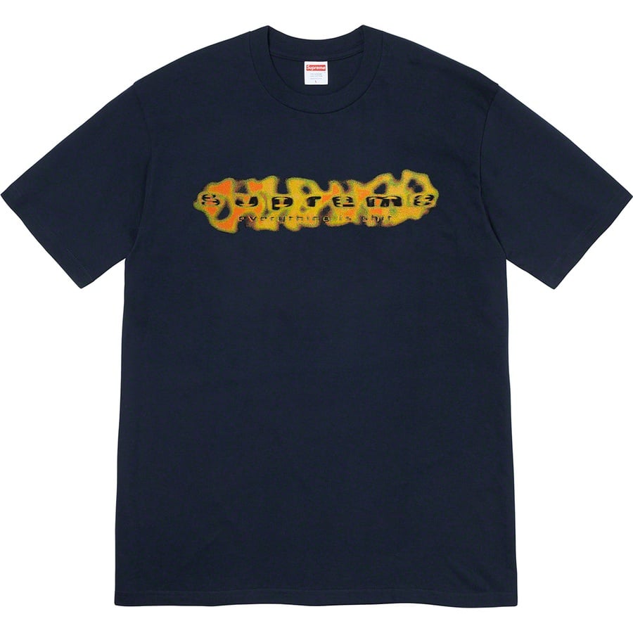 Details on Everything Is Shit Tee Navy from spring summer
                                                    2020 (Price is $38)