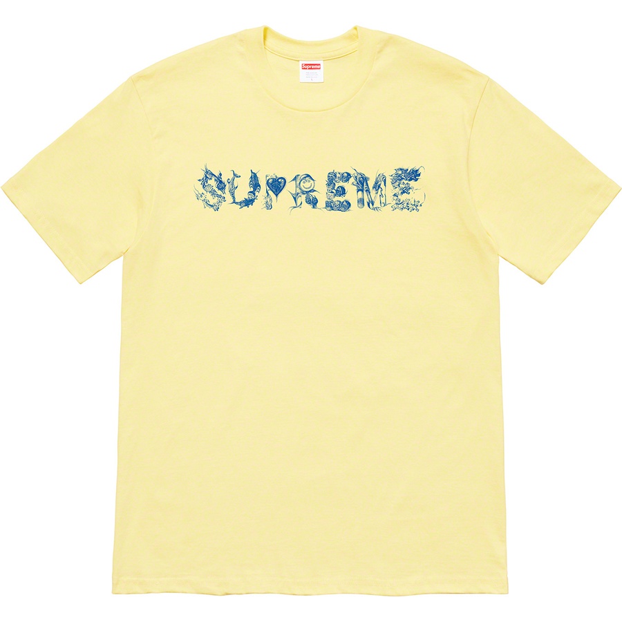 Details on Morph Tee Pale Yellow from spring summer 2020 (Price is $40)