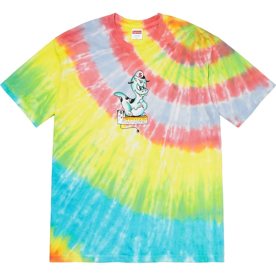 Details on Dinosaur Tee Tie Dye from spring summer
                                                    2020 (Price is $38)