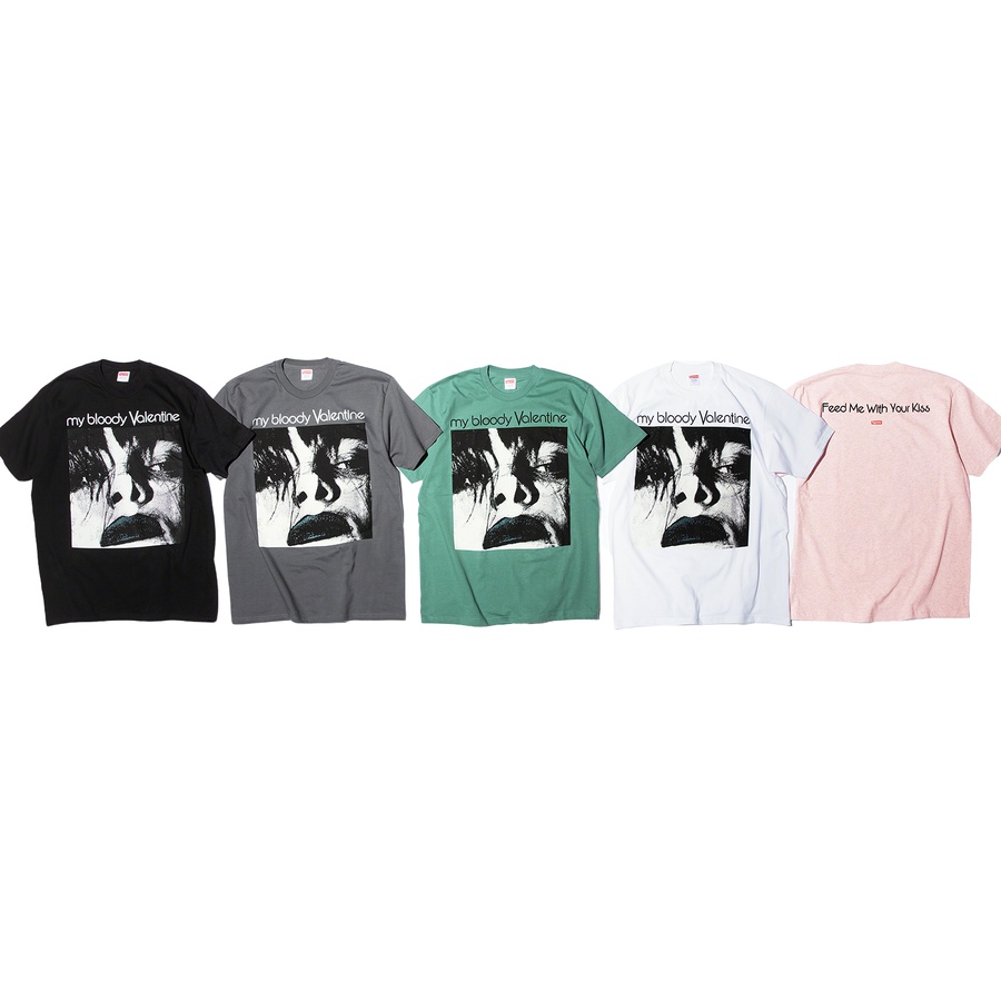 Supreme My Bloody Valentine Supreme Feed Me With Your Kiss Tee for spring summer 20 season