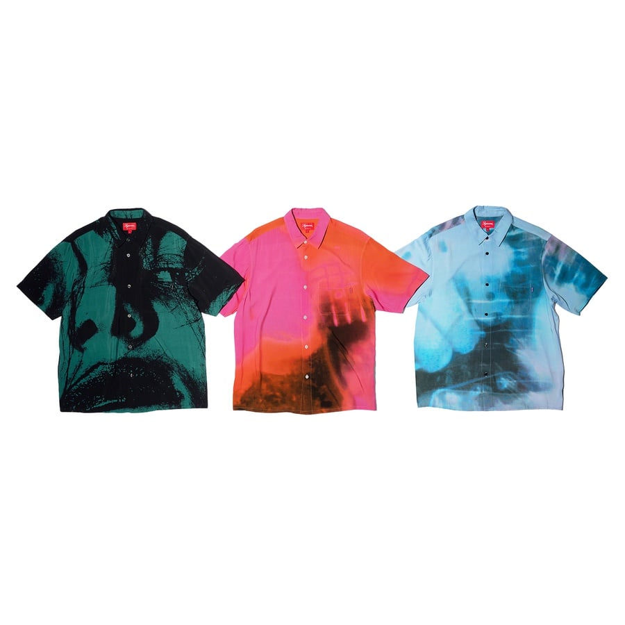 Supreme My Bloody Valentine Supreme Rayon S S Shirt released during spring summer 20 season