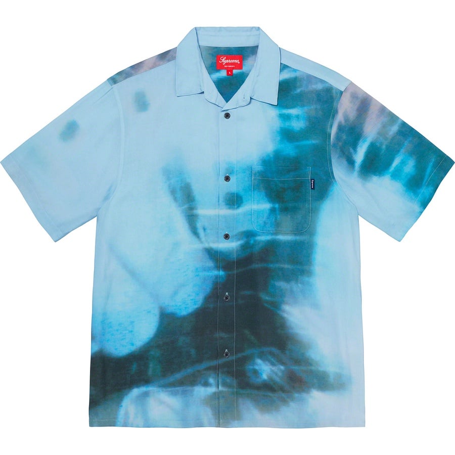 Details on My Bloody Valentine Supreme Rayon S S Shirt <em>Loveless</em> Blue from spring summer
                                                    2020 (Price is $148)