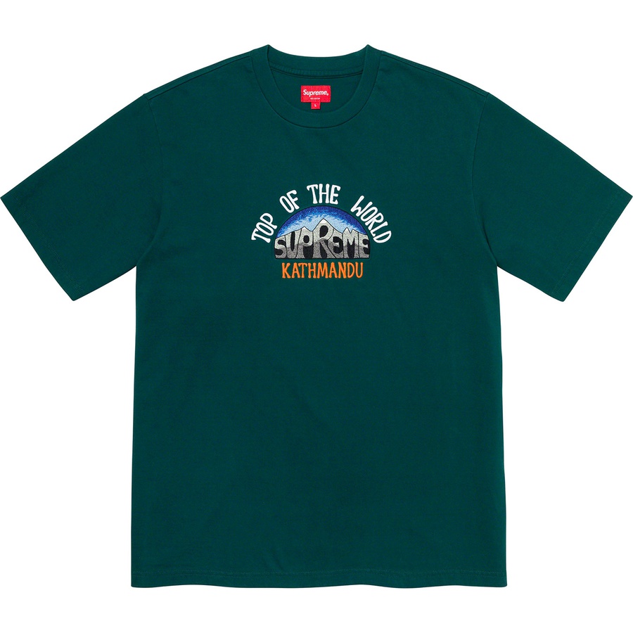 Supreme Top of the World S S Top (SS20) - Dark Teal - $78