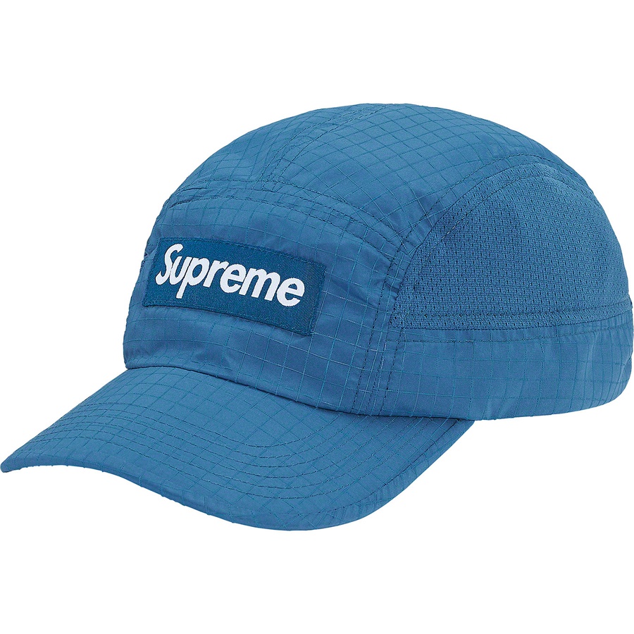 Details on Reflective Ripstop Camp Cap Blue from spring summer
                                                    2020 (Price is $48)