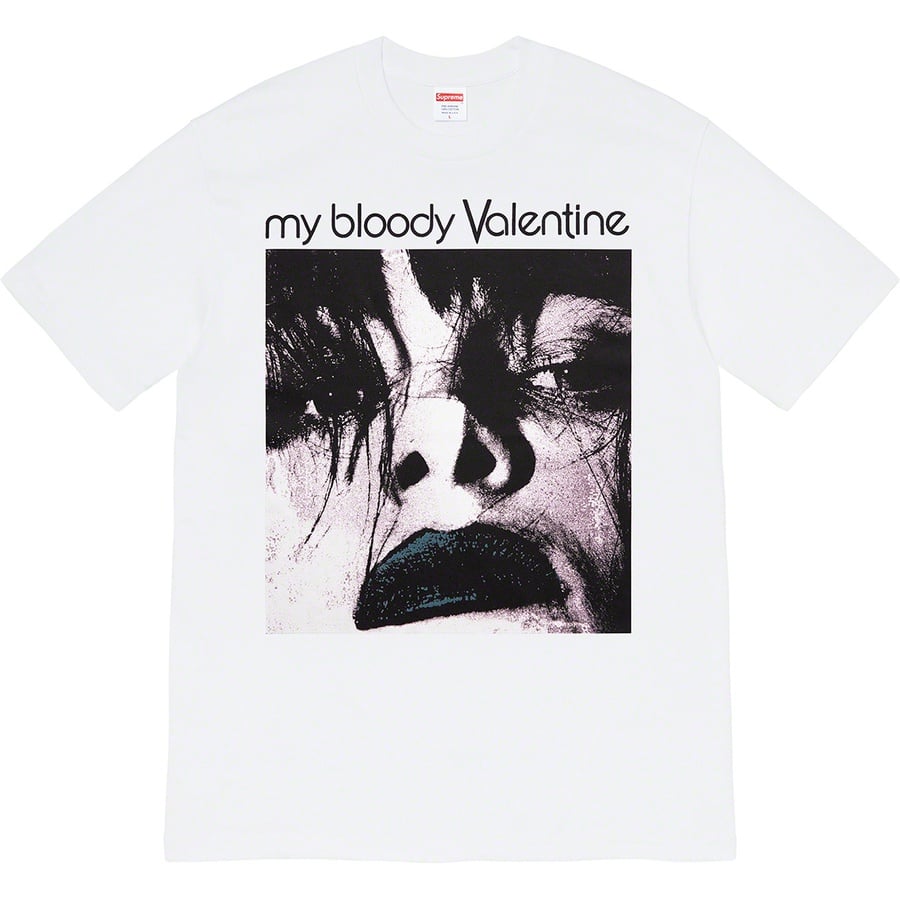 Details on My Bloody Valentine Supreme Feed Me With Your Kiss Tee White from spring summer
                                                    2020 (Price is $48)