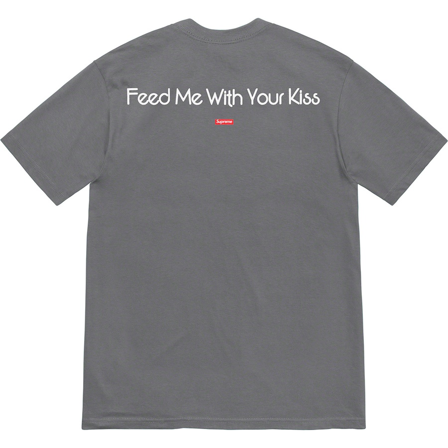 Details on My Bloody Valentine Supreme Feed Me With Your Kiss Tee Warm Grey from spring summer 2020 (Price is $48)