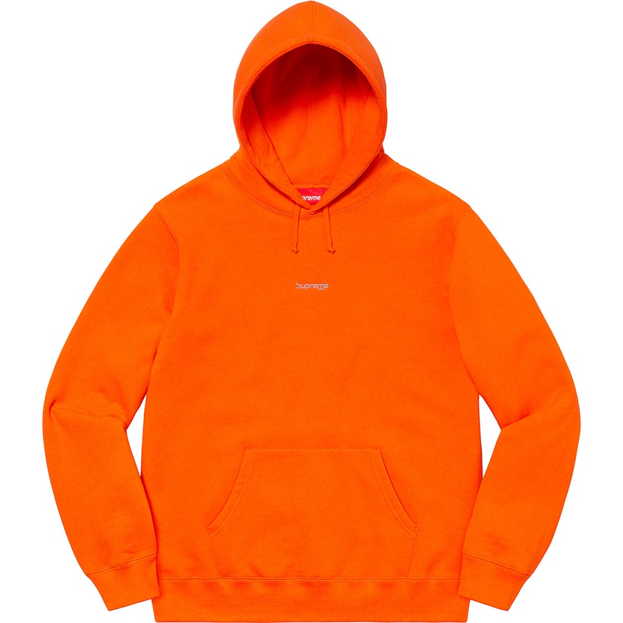 Details on Digital Logo Hooded Sweatshirt Orange from spring summer
                                                    2020 (Price is $158)