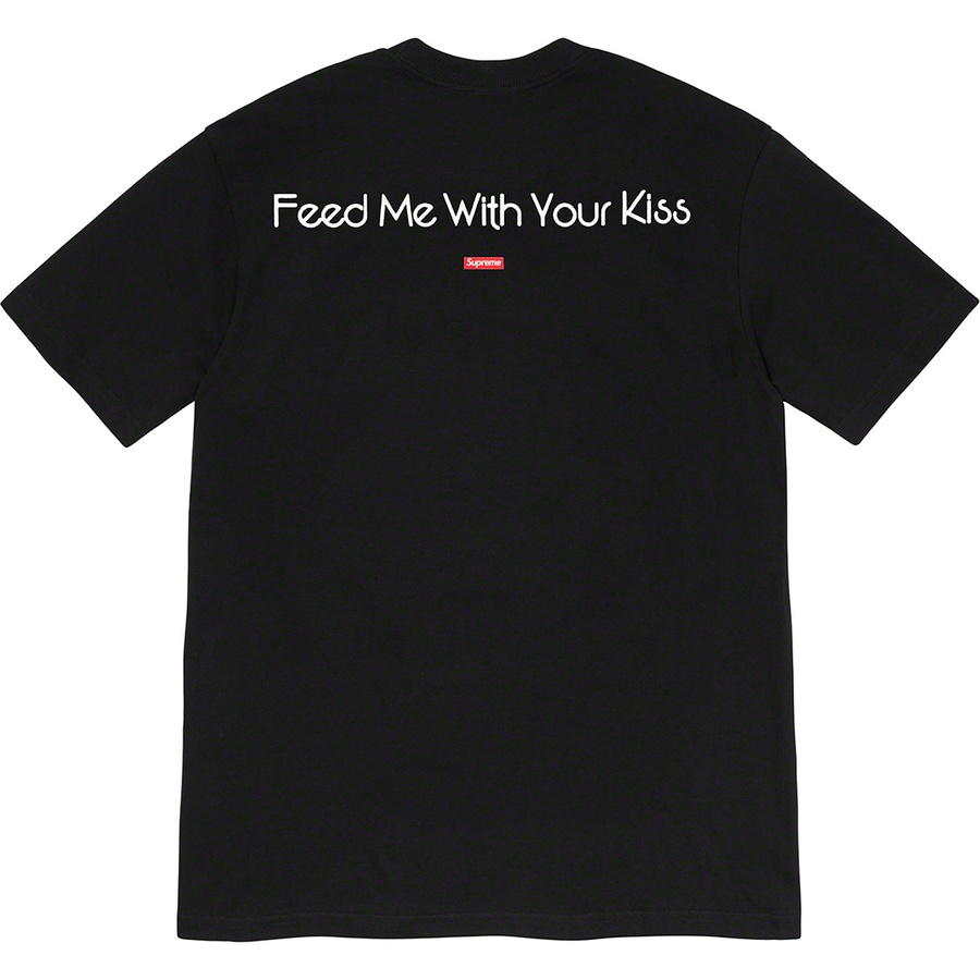 Details on My Bloody Valentine Supreme Feed Me With Your Kiss Tee Black from spring summer
                                                    2020 (Price is $48)