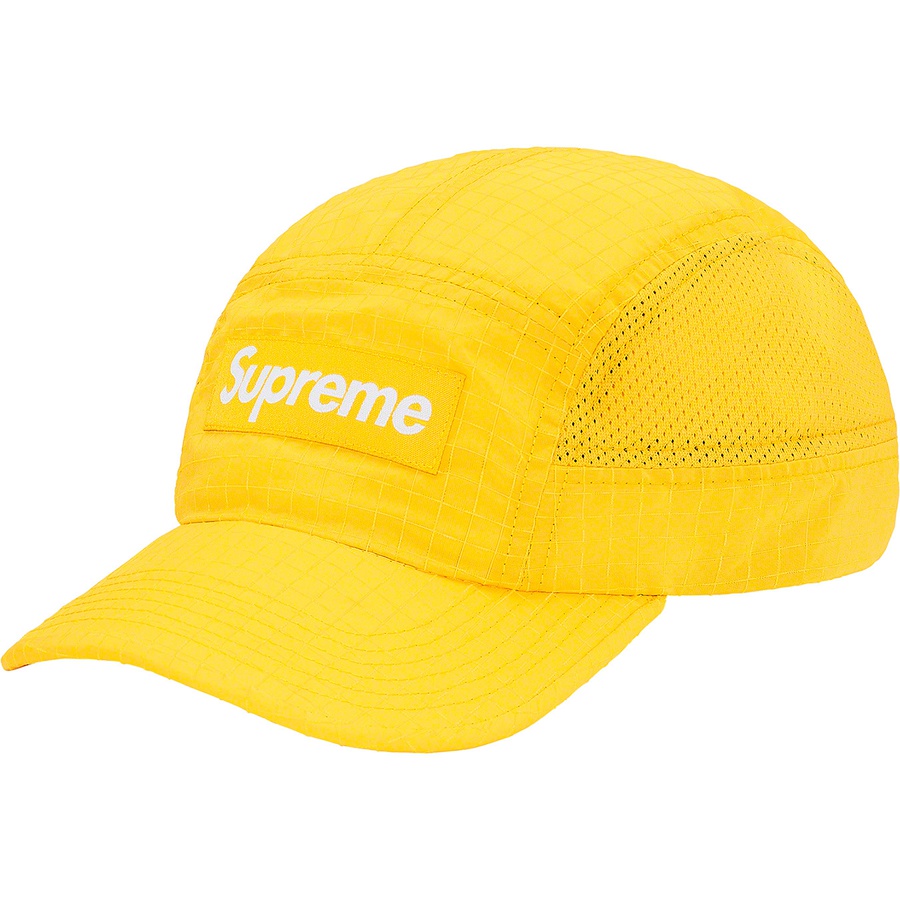 Details on Reflective Ripstop Camp Cap Yellow from spring summer
                                                    2020 (Price is $48)