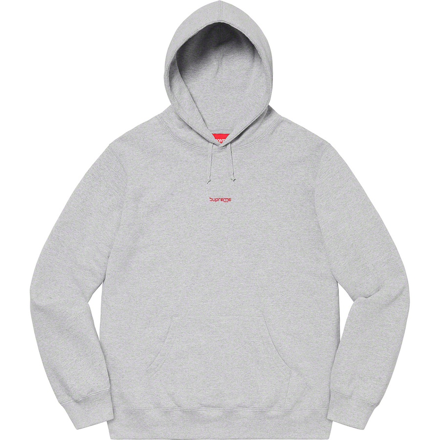 Details on Digital Logo Hooded Sweatshirt Heather Grey from spring summer
                                                    2020 (Price is $158)