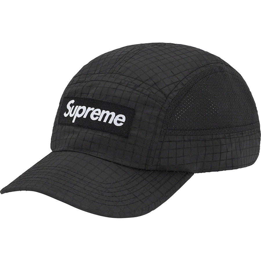 Details on Reflective Ripstop Camp Cap Black from spring summer
                                                    2020 (Price is $48)