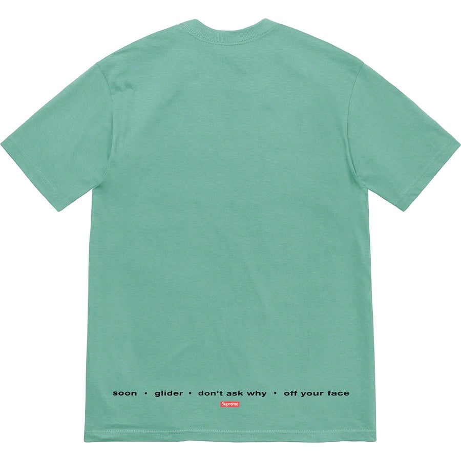 Details on My Bloody Valentine Supreme Glider Tee Dusty Teal from spring summer
                                                    2020 (Price is $48)