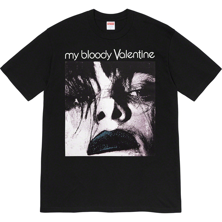 Details on My Bloody Valentine Supreme Feed Me With Your Kiss Tee Black from spring summer
                                                    2020 (Price is $48)