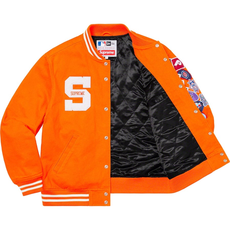 ィング supreme New Era MLB Varsity Jacket aj4wEm30095405469 ニューエラ